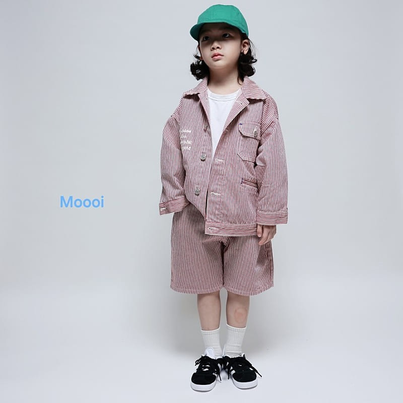 Mooi Store - Korean Children Fashion - #childofig - Hickory Embroidery Denim Shorts - 3