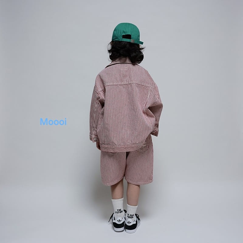 Mooi Store - Korean Children Fashion - #childofig - Hickory Embroidery Denim Shorts - 4