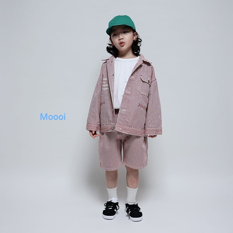 Mooi Store - Korean Children Fashion - #discoveringself - Hickory Embroidery Denim Shorts