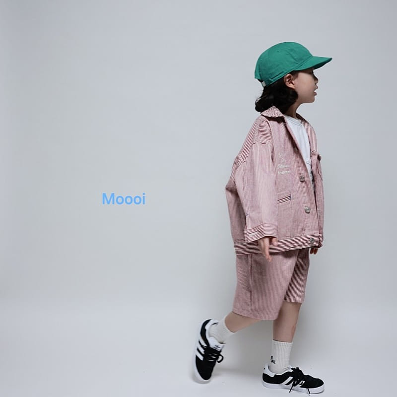 Mooi Store - Korean Children Fashion - #fashionkids - Hickory Embroidery Denim Shorts - 2