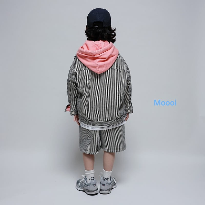 Mooi Store - Korean Children Fashion - #kidsshorts - Hickory Embroidery Denim Shorts - 9