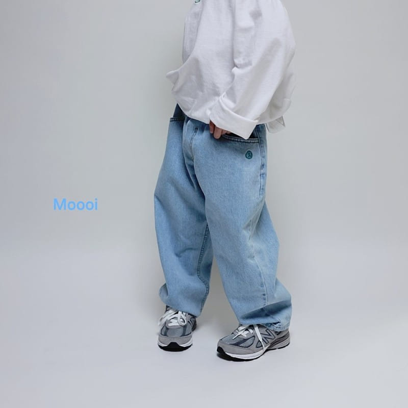 Mooi Store - Korean Children Fashion - #kidsstore - Smile Embroidery Denim