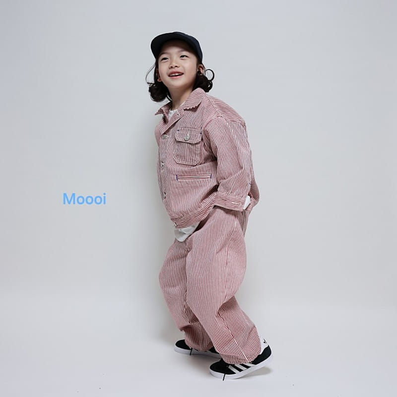 Mooi Store - Korean Children Fashion - #littlefashionista - Hickory Embroidery Denim Pants - 8