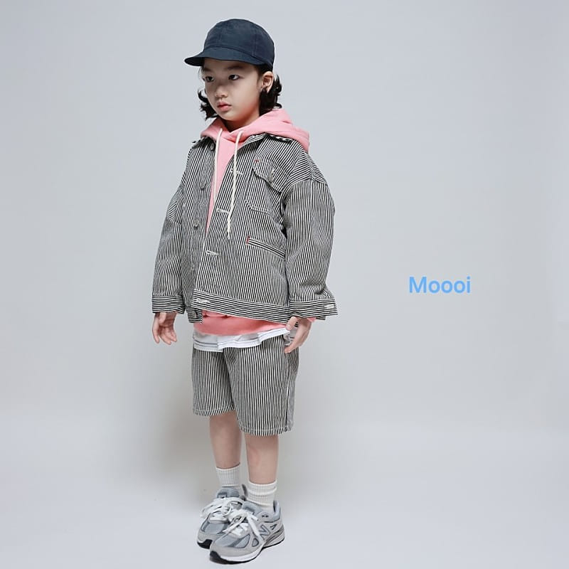 Mooi Store - Korean Children Fashion - #minifashionista - Hickory Embroidery Denim Shorts - 9