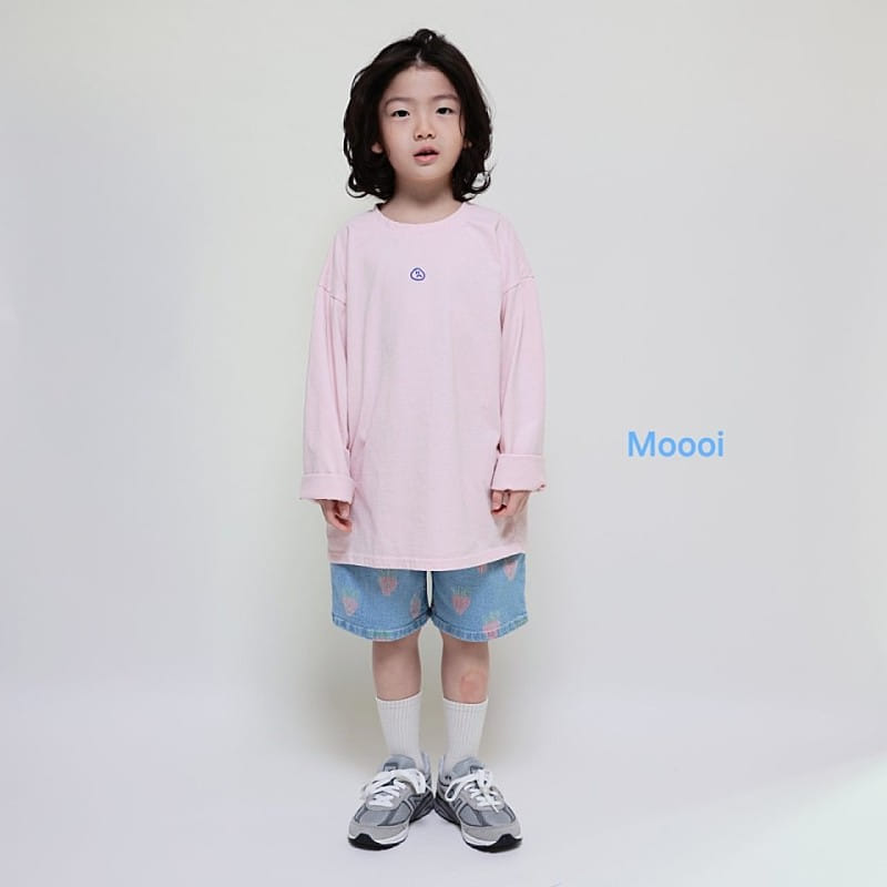 Mooi Store - Korean Children Fashion - #prettylittlegirls - Strawberry Denim Shorts