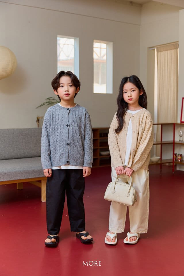 More - Korean Children Fashion - #Kfashion4kids - Cable Cardigan - 5