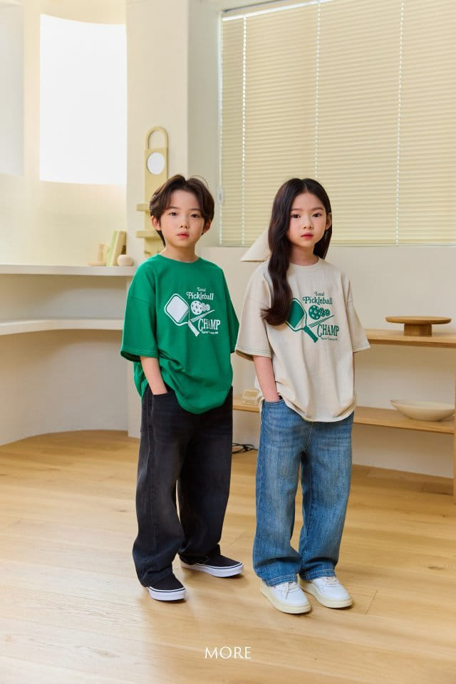 More - Korean Children Fashion - #childofig - Champ Short Sleeve Tee - 11