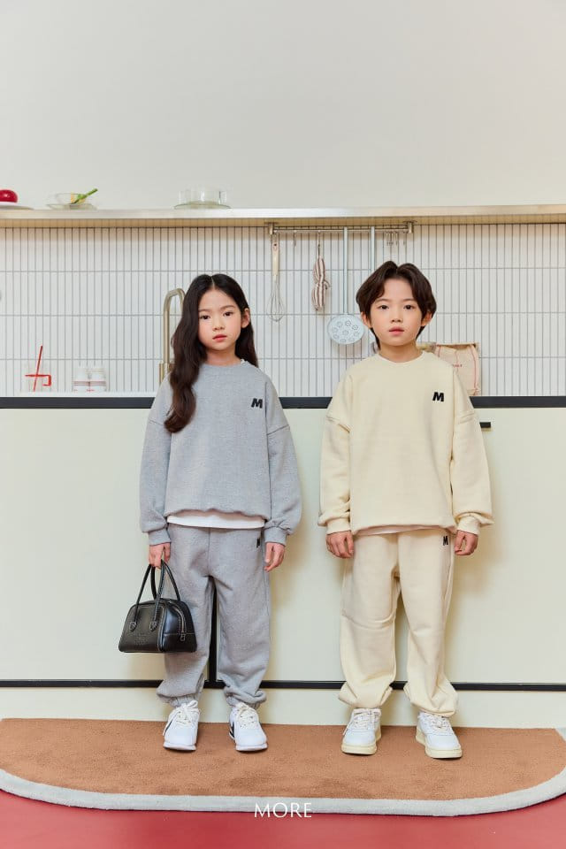 More - Korean Children Fashion - #discoveringself - Emblem Top Bottom Set - 3