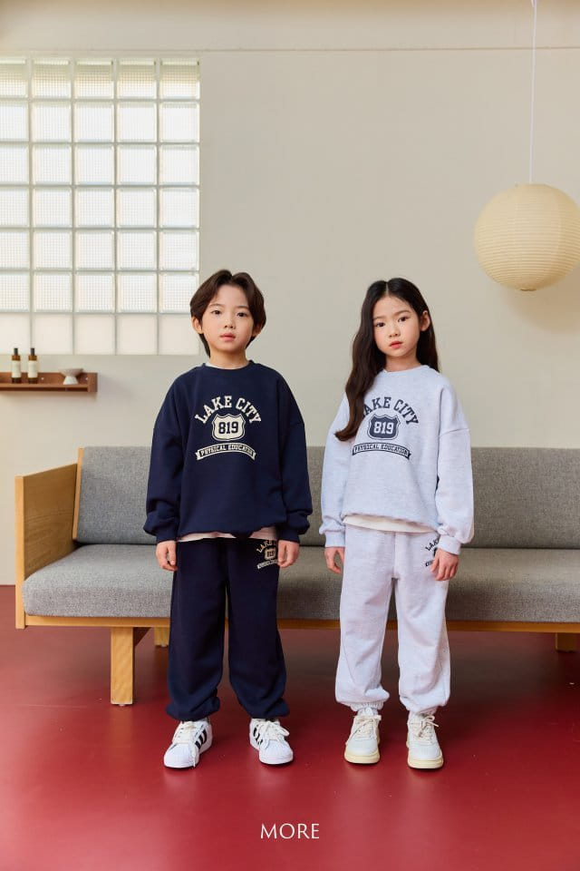 More - Korean Children Fashion - #fashionkids - Lake City Top Bottom Set - 4