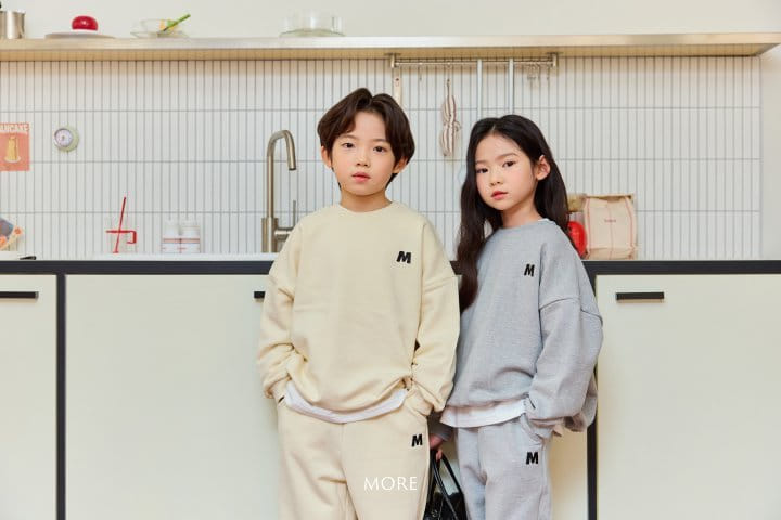 More - Korean Children Fashion - #kidsstore - Emblem Top Bottom Set - 6