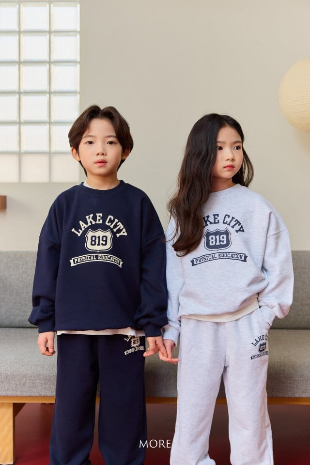 More - Korean Children Fashion - #magicofchildhood - Lake City Top Bottom Set - 9