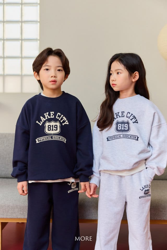 More - Korean Children Fashion - #minifashionista - Lake City Top Bottom Set - 10