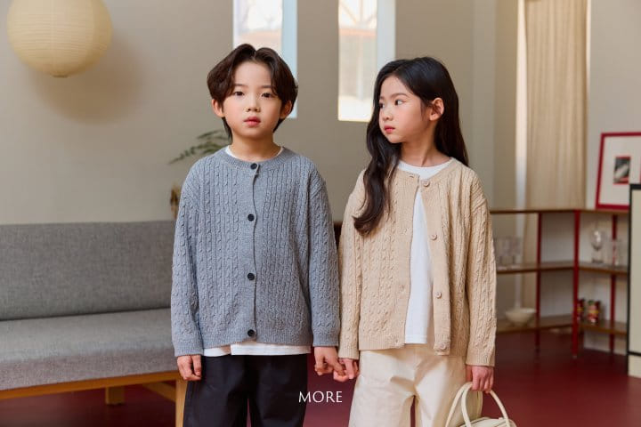 More - Korean Children Fashion - #minifashionista - Cable Cardigan - 8