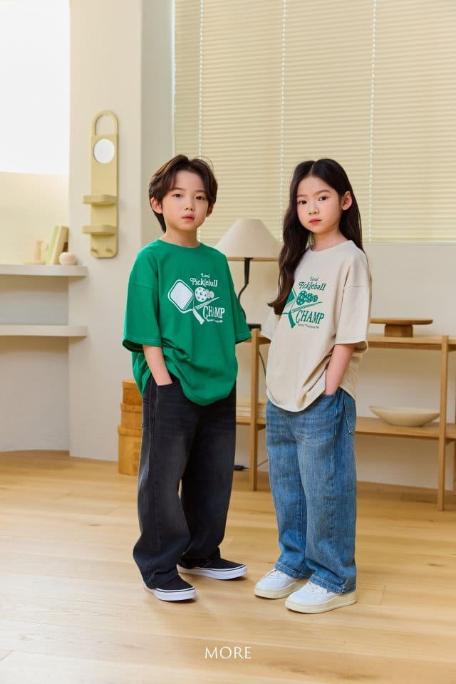 More - Korean Children Fashion - #prettylittlegirls - Champ Short Sleeve Tee - 10