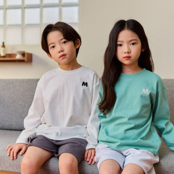 More - Korean Children Fashion - #stylishchildhood - Emblem Inner Tee