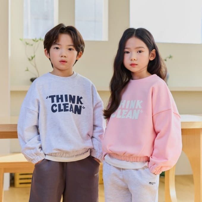 More - Korean Children Fashion - #toddlerclothing - Think Clean Banding Tee
