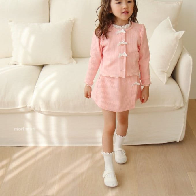 Mori Mori - Korean Children Fashion - #Kfashion4kids - Flinn Ribbon Skirt Pants
