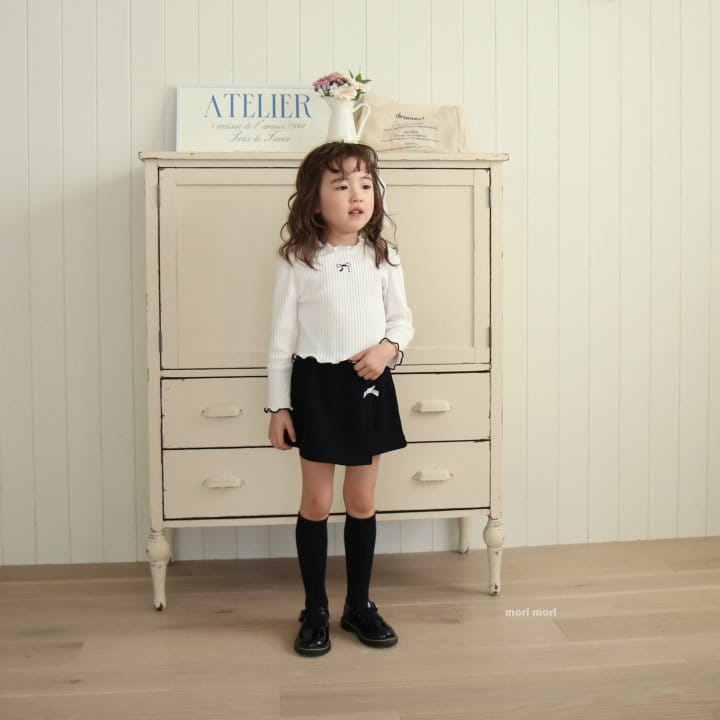 Mori Mori - Korean Children Fashion - #magicofchildhood - Flinn Ribbon Skirt Pants - 4