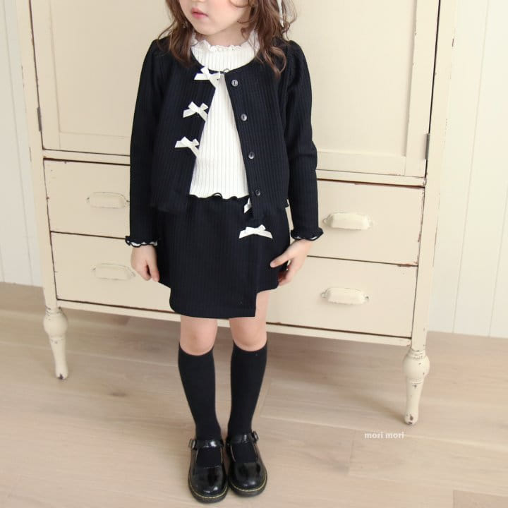 Mori Mori - Korean Children Fashion - #stylishchildhood - Flinn Ribbon Skirt Pants - 8
