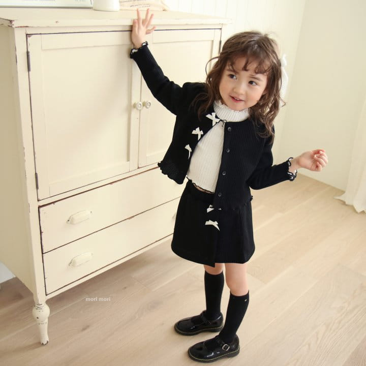 Mori Mori - Korean Children Fashion - #toddlerclothing - Flinn Ribbon Skirt Pants - 7