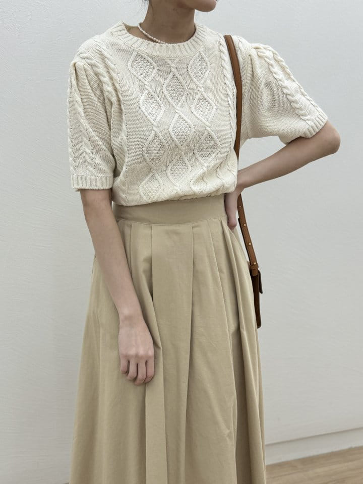 Most - Korean Women Fashion - #momslook - Chief Twiddle Knit - 7