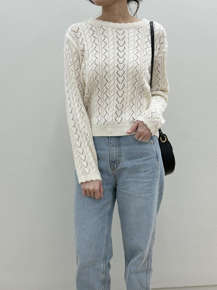 Most - Korean Women Fashion - #womensfashion - Unick C Knit - 4