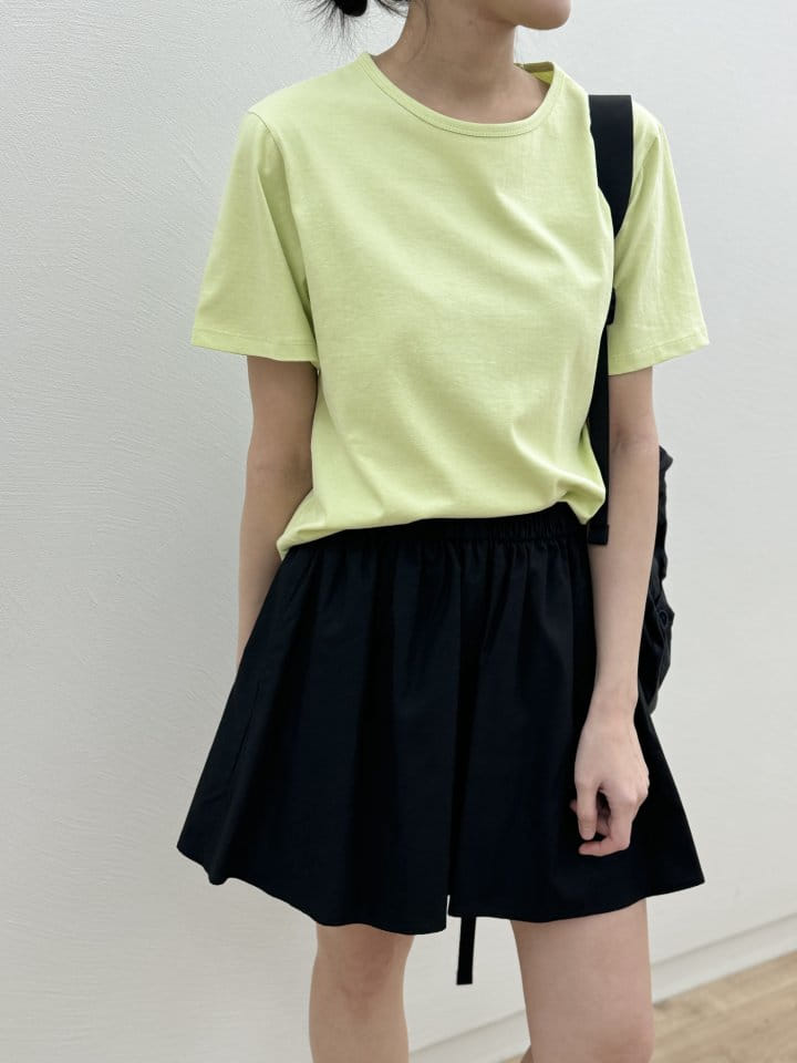 Most - Korean Women Fashion - #momslook - Mui Short Sleeve Tee - 2