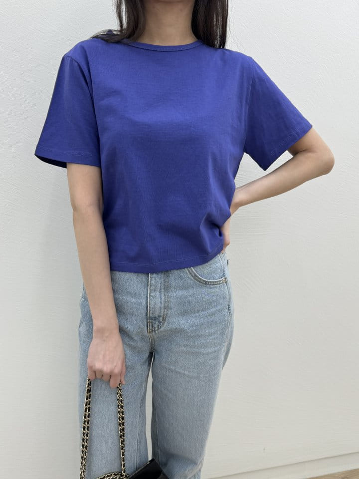 Most - Korean Women Fashion - #momslook - Mui Short Sleeve Tee - 9