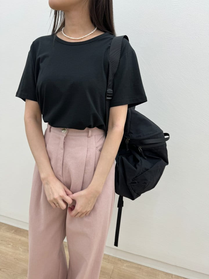 Most - Korean Women Fashion - #restrostyle - U Neck Tee - 6