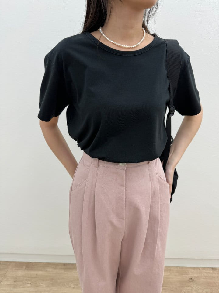 Most - Korean Women Fashion - #thatsdarling - U Neck Tee - 9