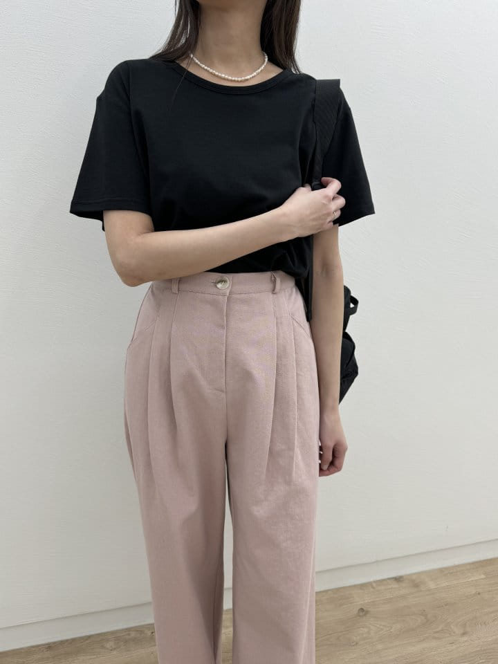 Most - Korean Women Fashion - #thelittlethings - U Neck Tee - 10