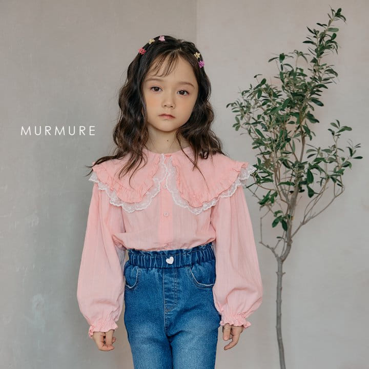Murmure - Korean Children Fashion - #kidsshorts - Ever Collar Blouse