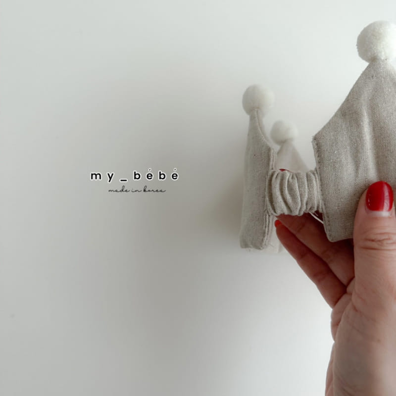My Bebe - Korean Baby Fashion - #babyboutiqueclothing - Pon Pon Crown - 5