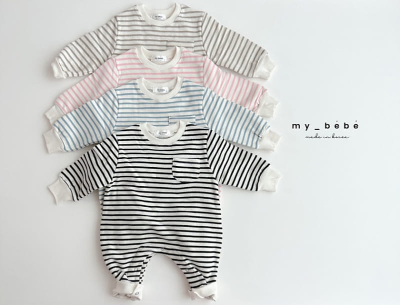 My Bebe - Korean Baby Fashion - #babyboutiqueclothing - ST Body Suit SS