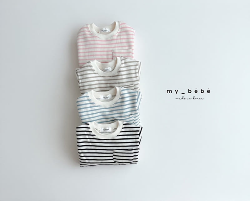 My Bebe - Korean Baby Fashion - #babyclothing - ST Body Suit SS - 2