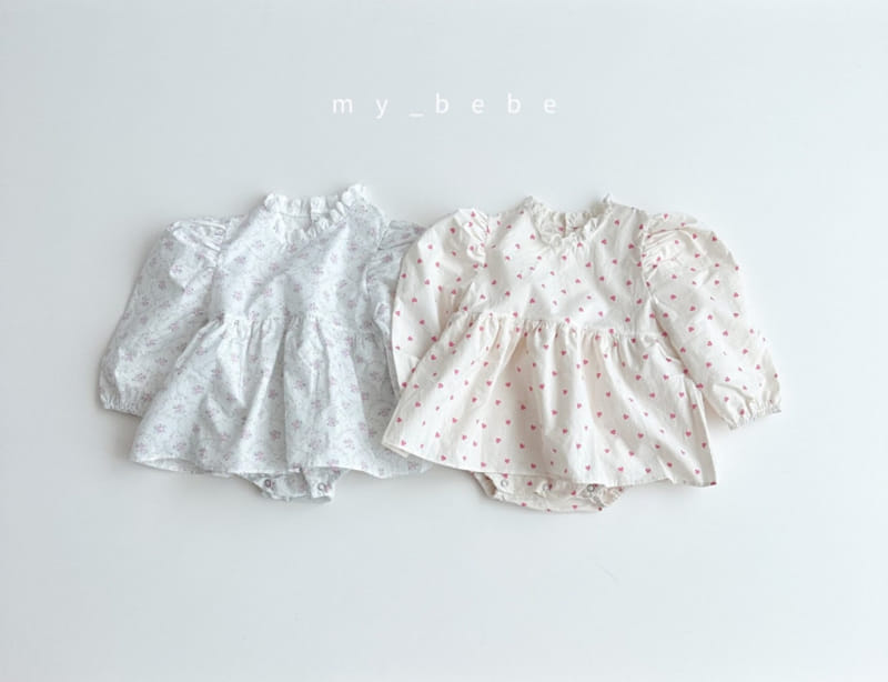My Bebe - Korean Baby Fashion - #babyclothing - Bom Bom One-Piece Body Suit