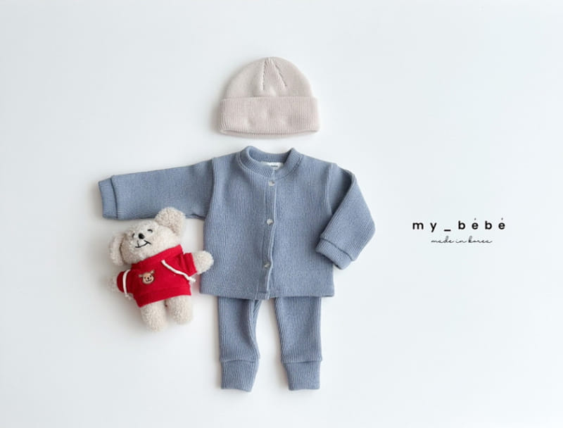 My Bebe - Korean Baby Fashion - #babyfever - Pho Long Cardigan - 2