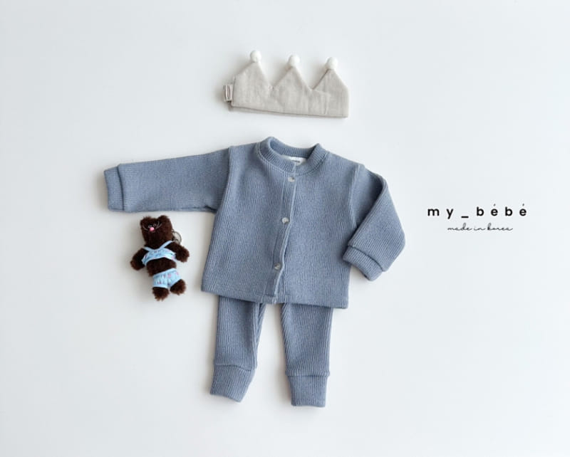 My Bebe - Korean Baby Fashion - #babygirlfashion - Pho Long Cardigan - 3