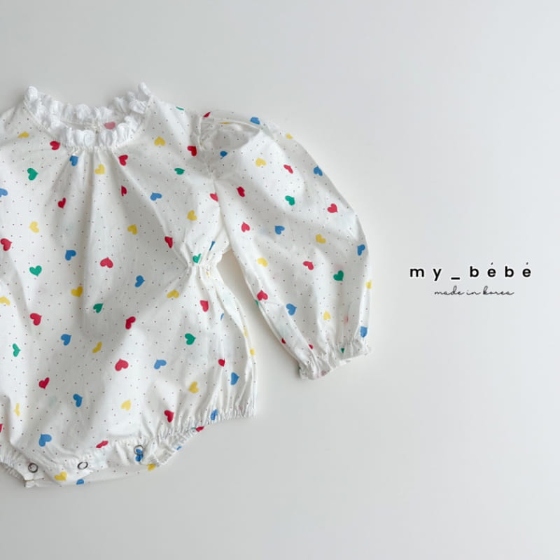 My Bebe - Korean Baby Fashion - #babylifestyle - Spring Picnic Body Suit - 7