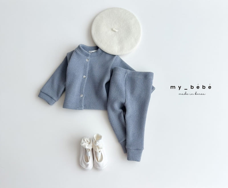 My Bebe - Korean Baby Fashion - #babygirlfashion - Pho Long Cardigan - 4