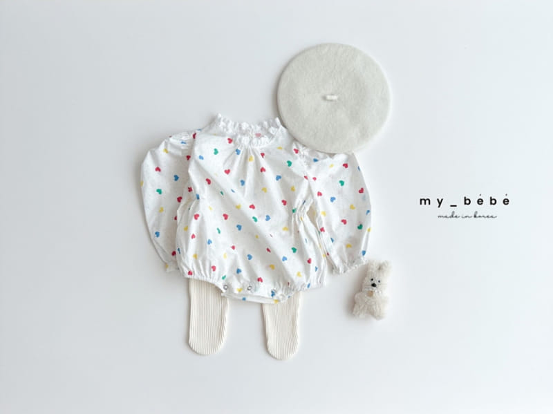 My Bebe - Korean Baby Fashion - #babyoninstagram - Spring Picnic Body Suit - 8