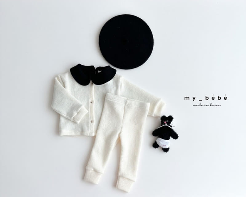 My Bebe - Korean Baby Fashion - #babyoutfit - Pho Long Cardigan - 8