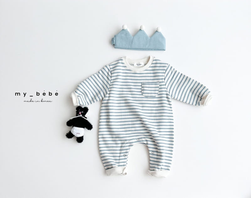My Bebe - Korean Baby Fashion - #babywear - ST Body Suit SS - 11