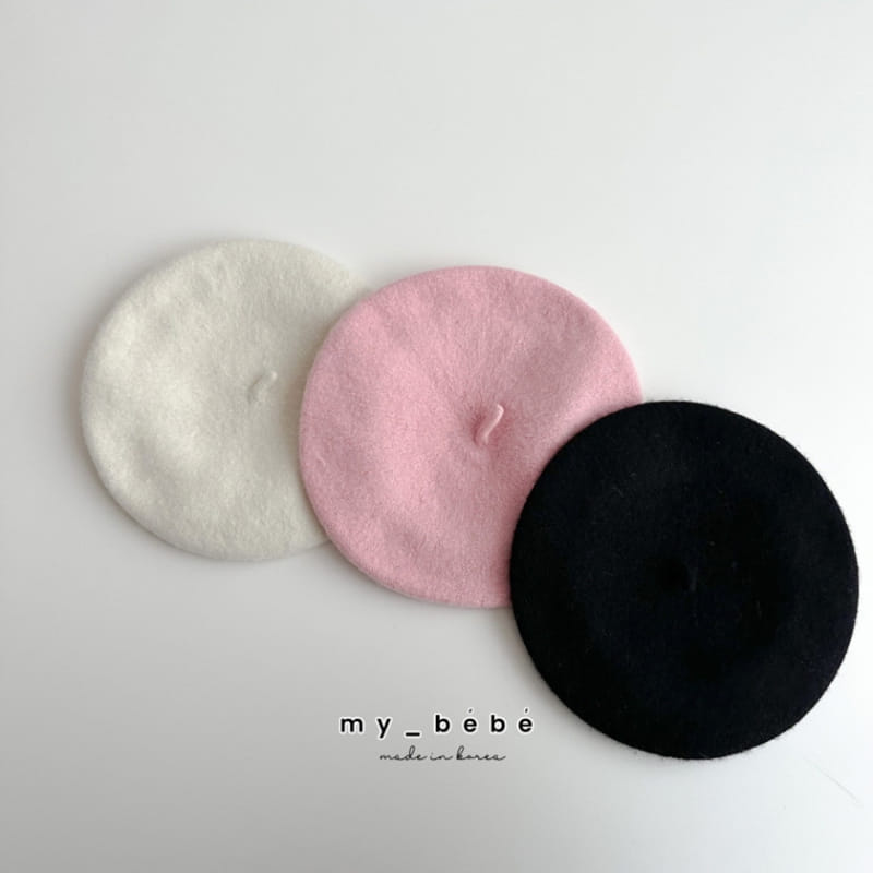My Bebe - Korean Baby Fashion - #onlinebabyboutique - W Beret - 2