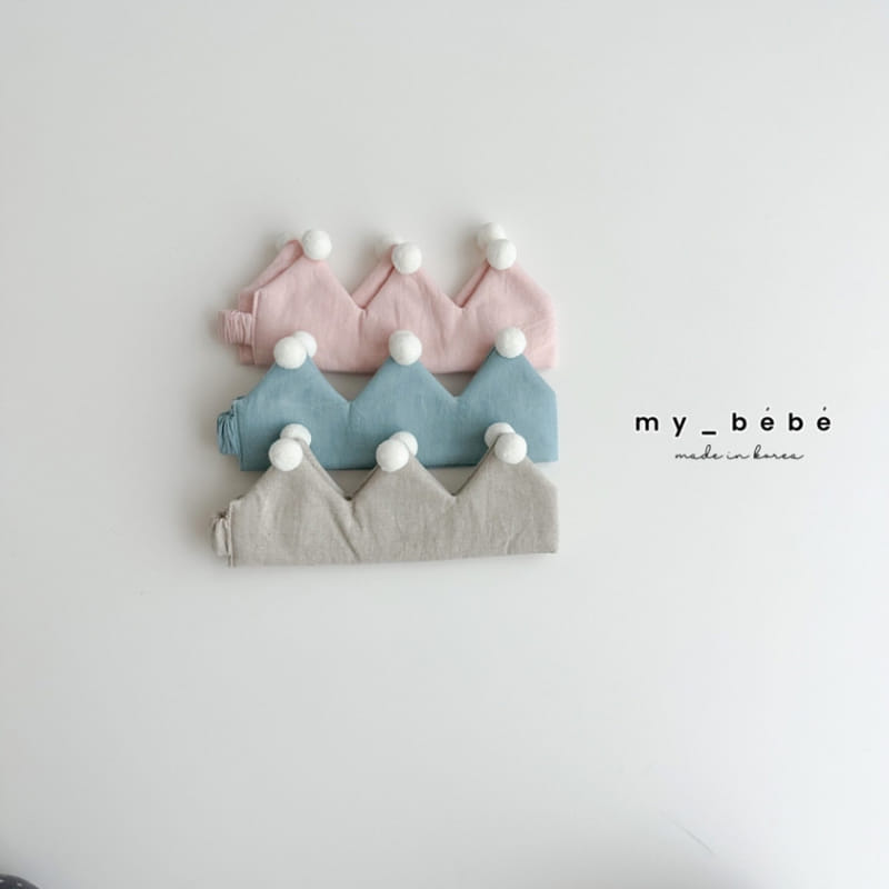 My Bebe - Korean Baby Fashion - #onlinebabyboutique - Pon Pon Crown