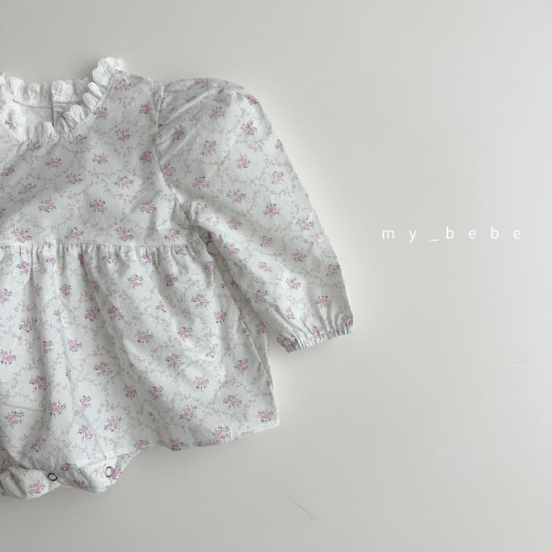 My Bebe - Korean Baby Fashion - #onlinebabyboutique - Bom Bom One-Piece Body Suit - 11