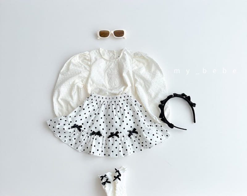 My Bebe - Korean Children Fashion - #Kfashion4kids - Madeleine Blouse - 5