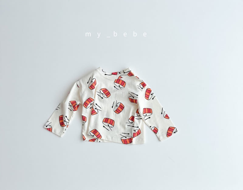 My Bebe - Korean Children Fashion - #childofig - Single Long Sleeve Tee - 9