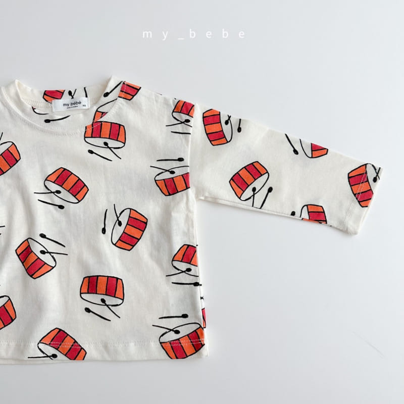 My Bebe - Korean Children Fashion - #designkidswear - Single Long Sleeve Tee - 11