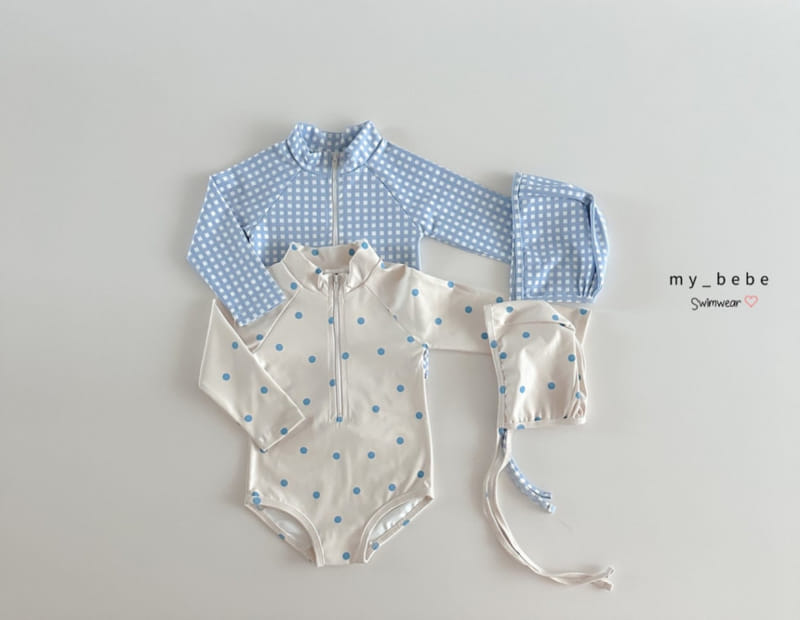 My Bebe - Korean Children Fashion - #designkidswear - Basic Zipper Rash Guard - 9